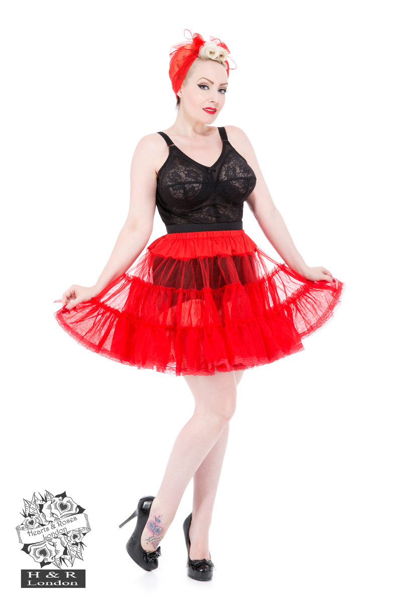 Red 20'' Petticoat